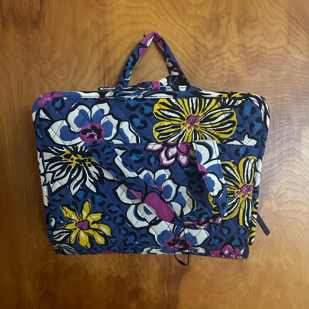 Floral Patterned Makeup Bag